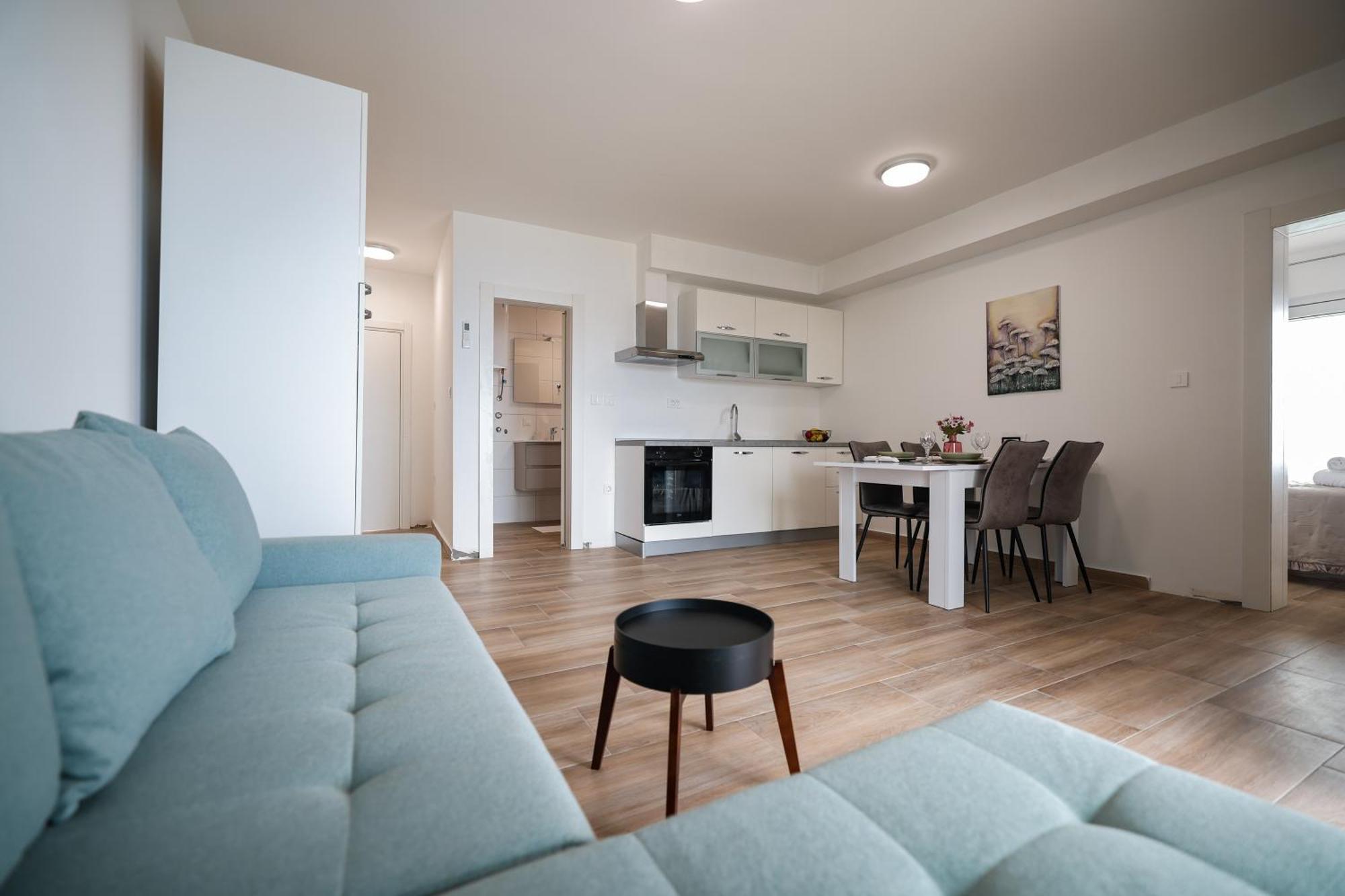 Beachfront Apartments Tic With Seaview Miletici Buitenkant foto