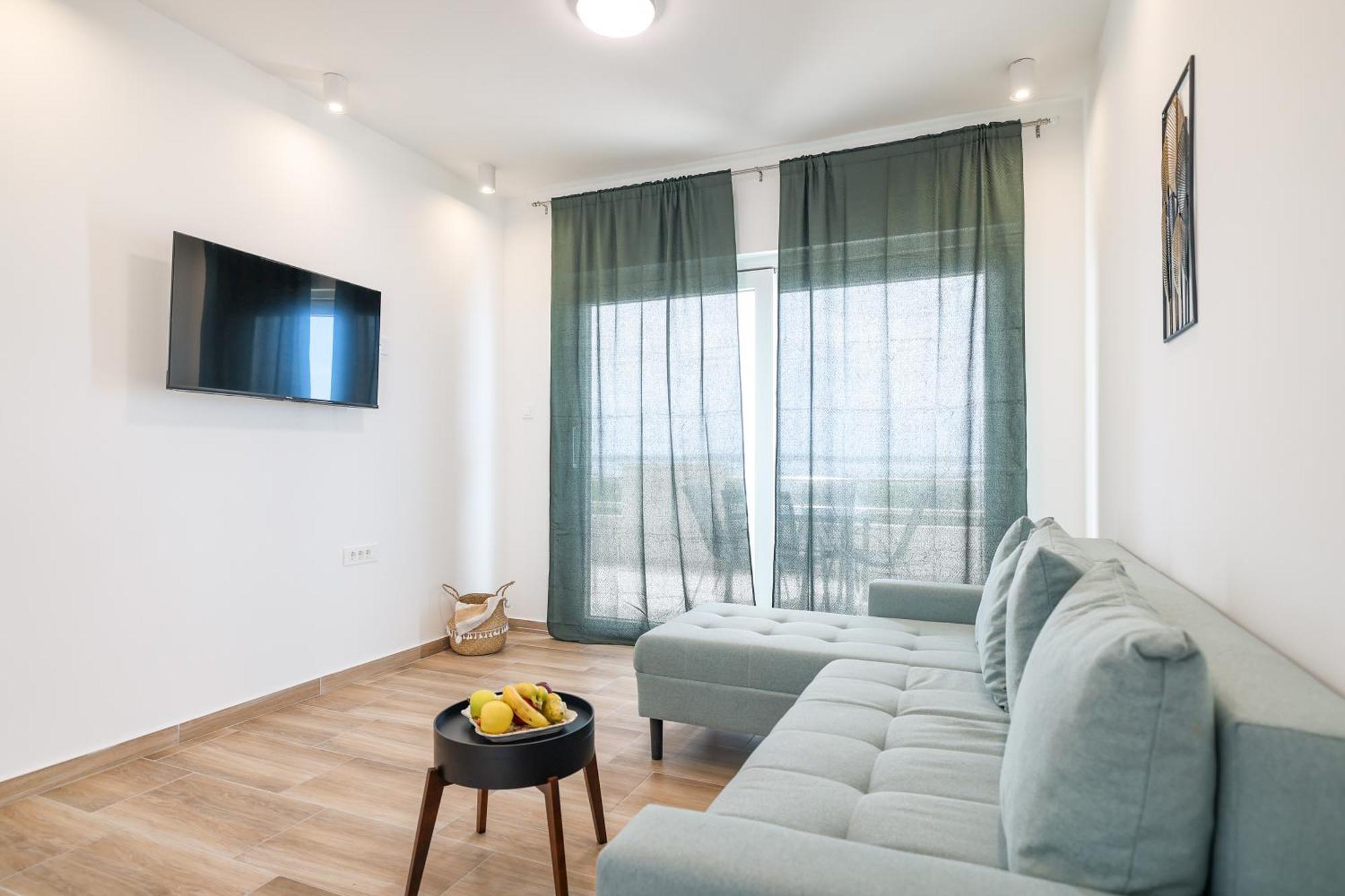 Beachfront Apartments Tic With Seaview Miletici Buitenkant foto