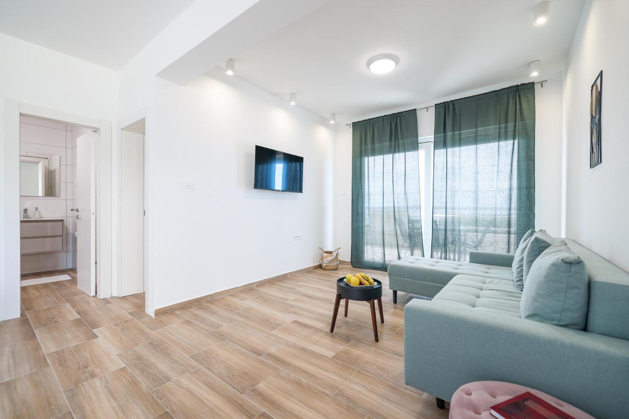 Beachfront Apartments Tic With Seaview Miletici Buitenkant foto
