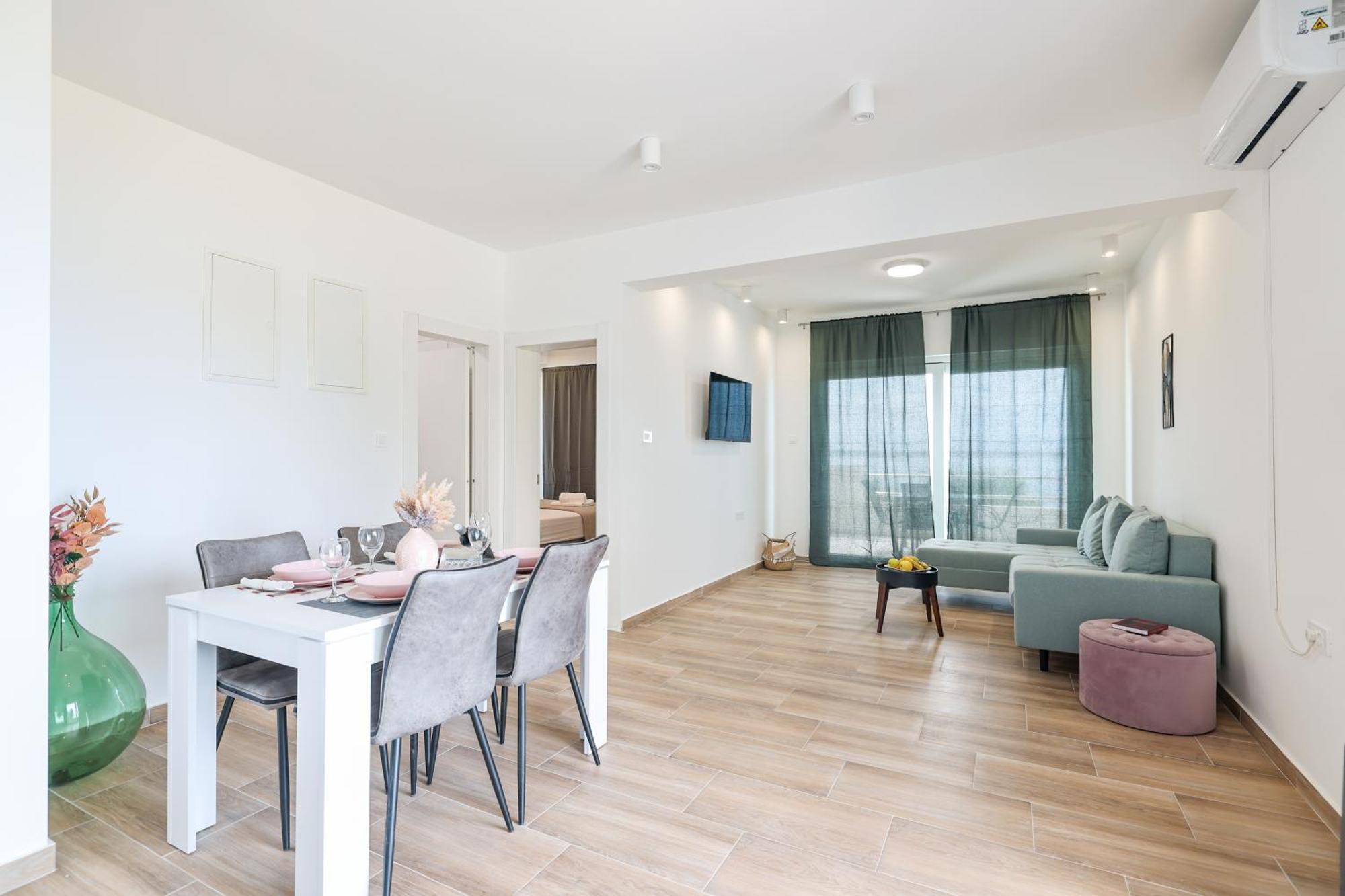 Beachfront Apartments Tic With Seaview Miletici Buitenkant foto